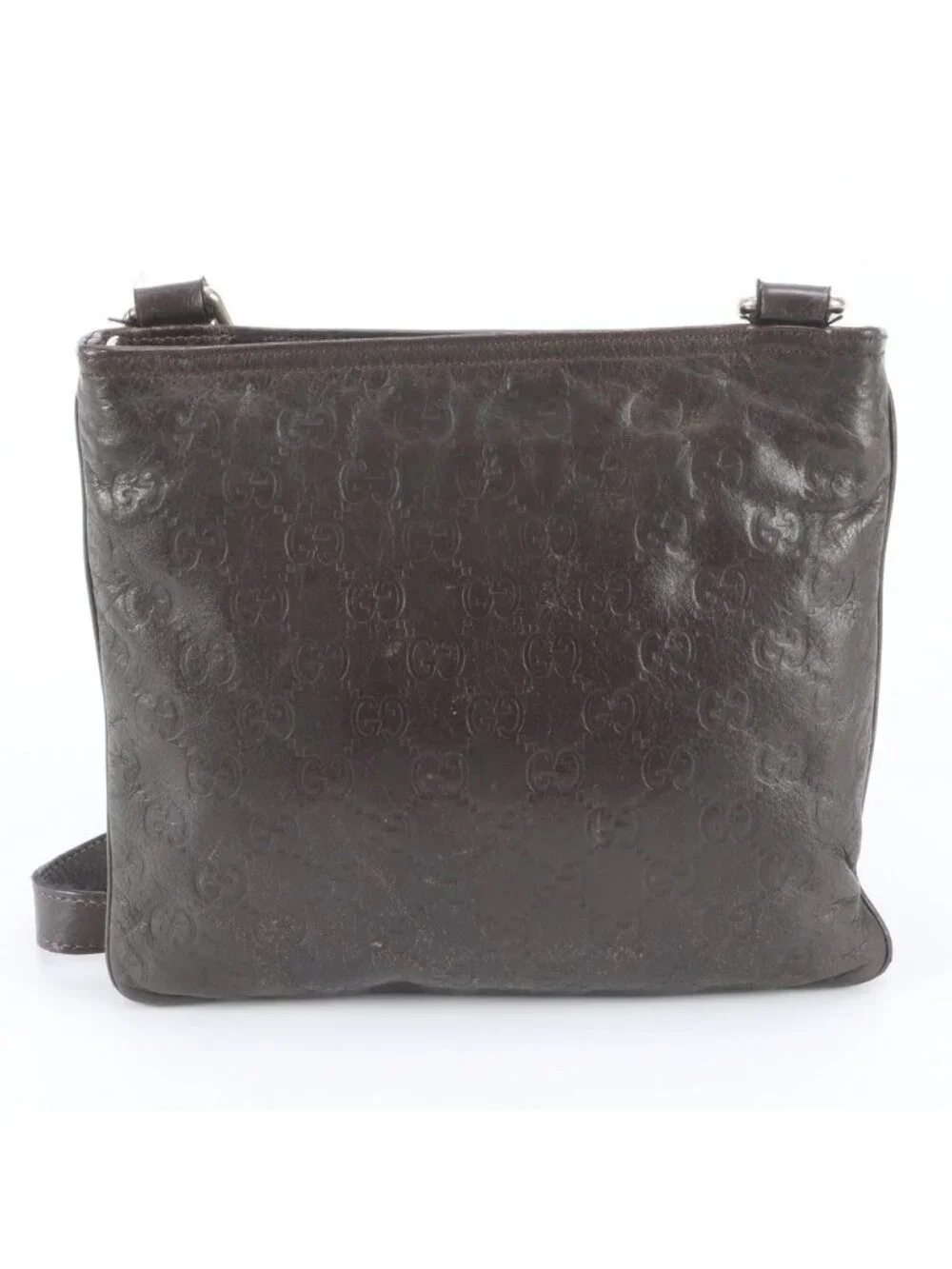 Gucci Guccissima Leather Shoulder Bag Crossbody Messenger Business
